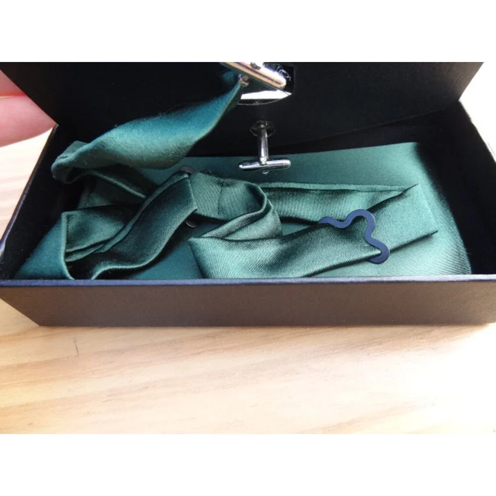 Men's Bow Tie Sets Including Cufflinks and Handkerchieves Bow Ties with